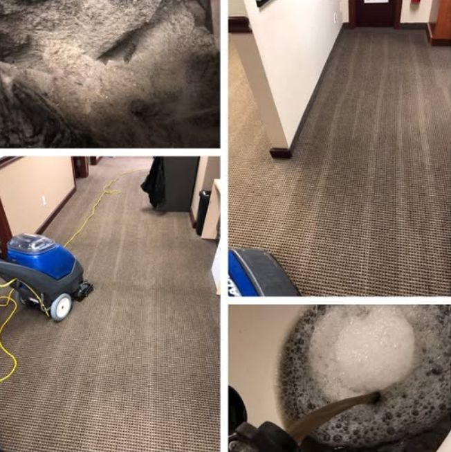 Commercial Carpet Deep Cleaning — Air Quality Restoration