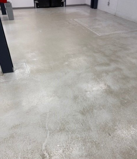 Machine Scrubbing / Epoxy Floor Cleaning — Packaging Facility